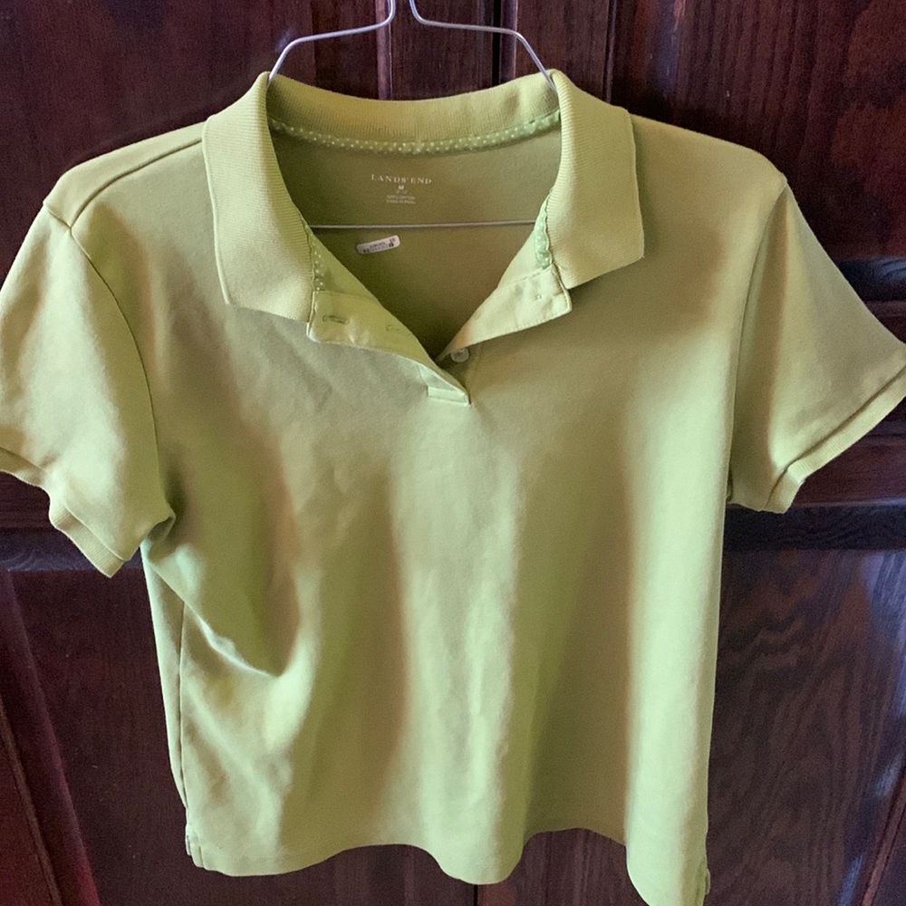 Land’s end green polo